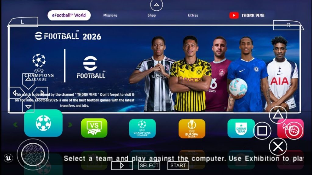 EFootball Pes 2026 PSP Mod