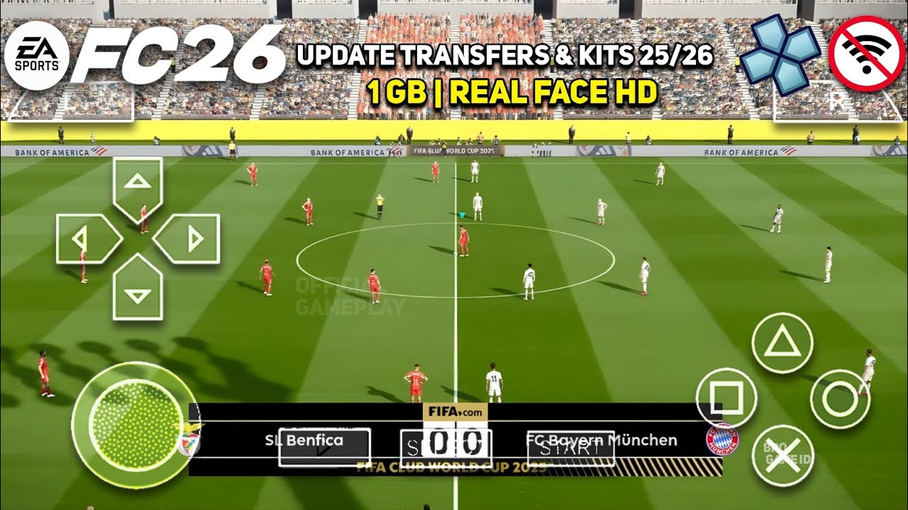 Mod Textures EA FC 26 PPSSPP New Transfers