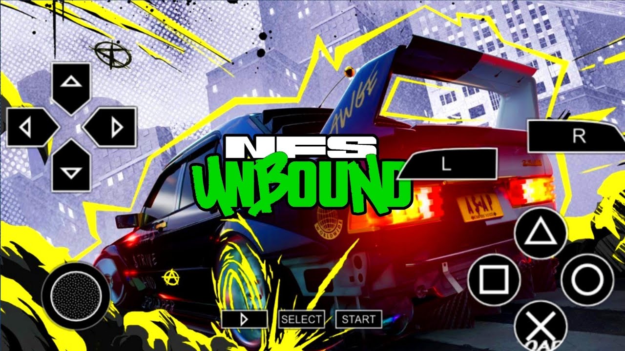 Mod Textures NFS Unbound PSP