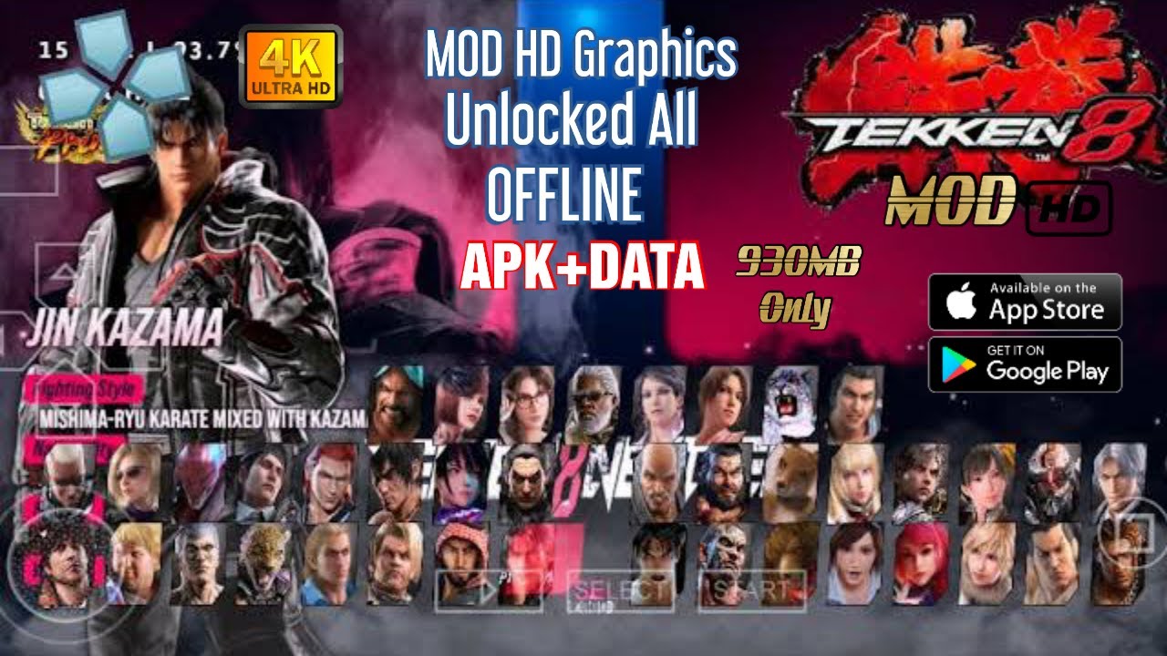 TEKKEN 8 NEXTGEN MOD PSP