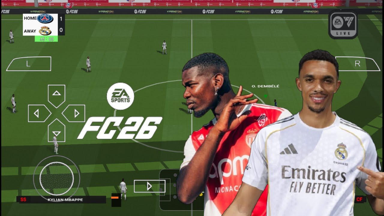 FIFA 2026 PPSSPP ORIGINAL Android Offline 4K Camera