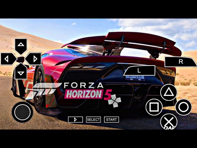 Mod Textures FORZA HORIZON 5 PSP