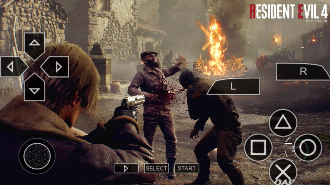 Mod Textures Resident Evil 4 Remake PSP