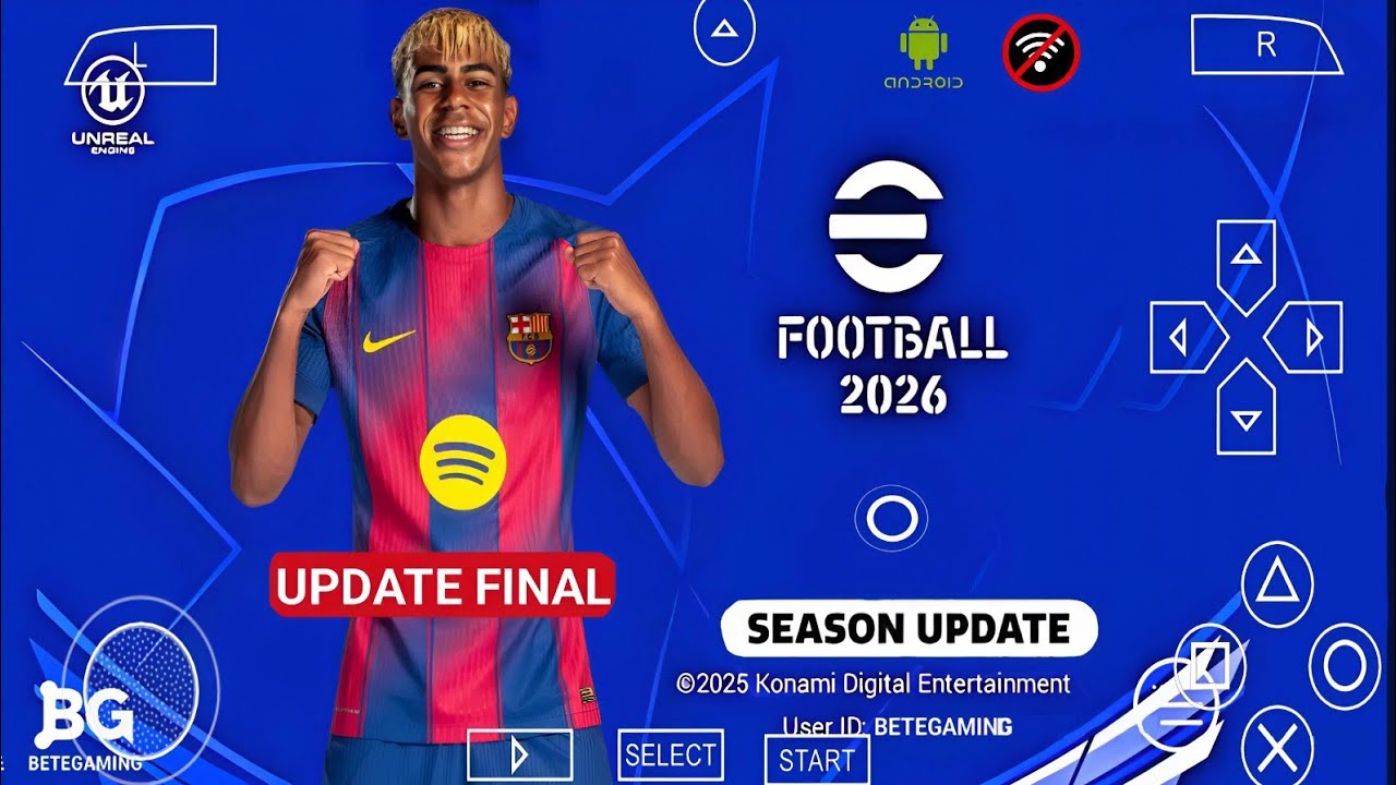 PES 2026 PPSSPP Android