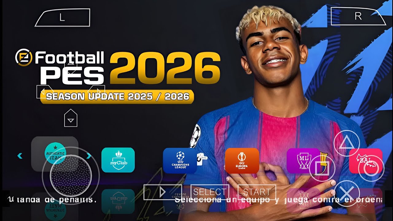 PES 2026 PPSSPP ISO – Smooth Gameplay + HD Graphics
