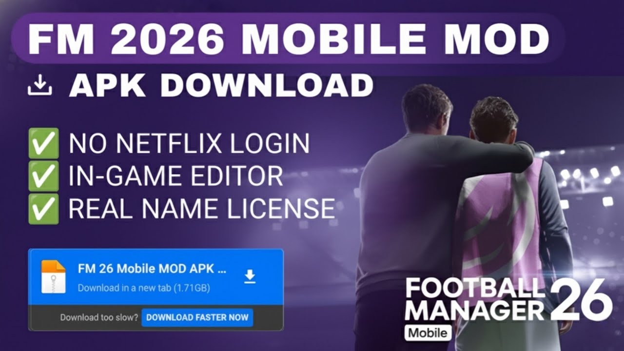 Football Manager 2026 Mobile Apk Obb