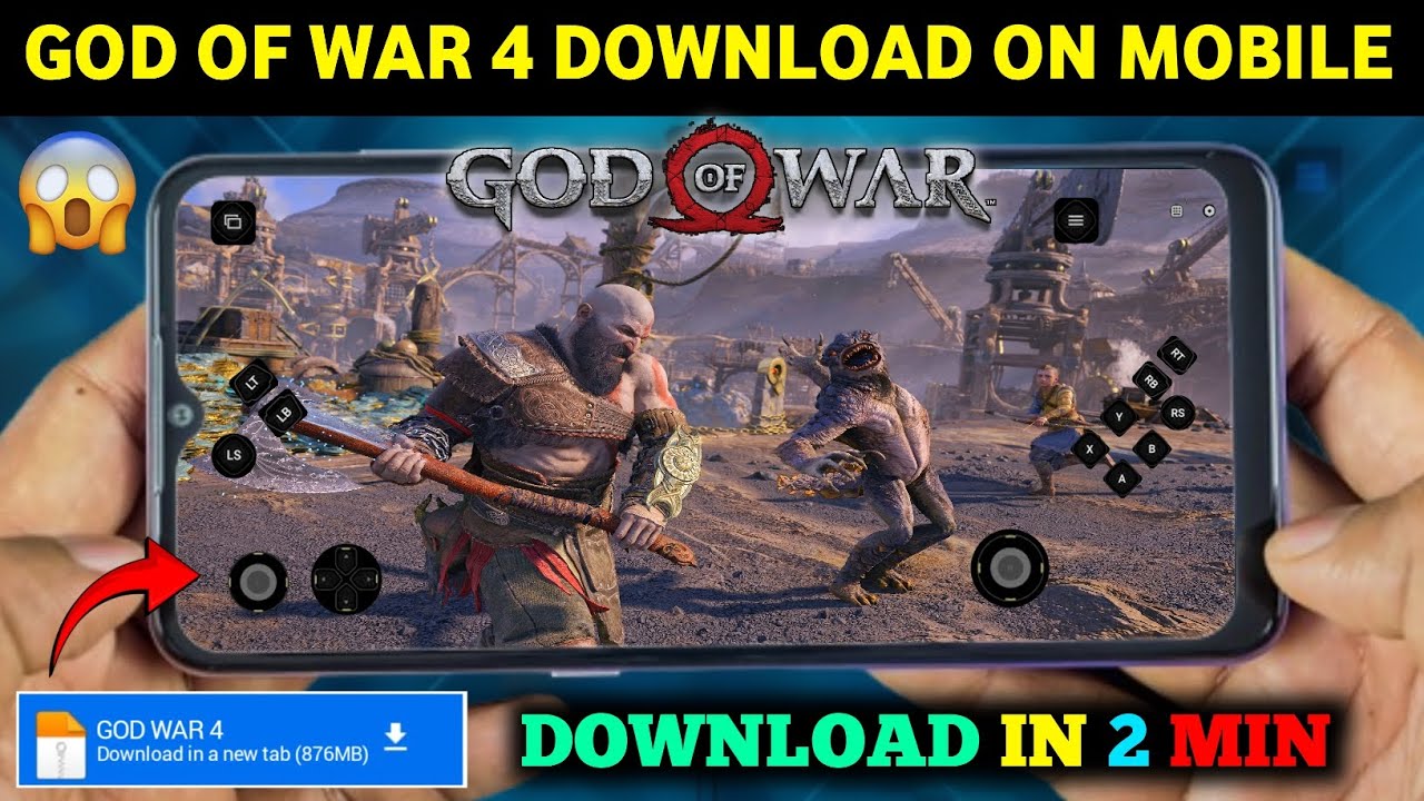 God Of War 4 Ragnarok PPSSPP Download