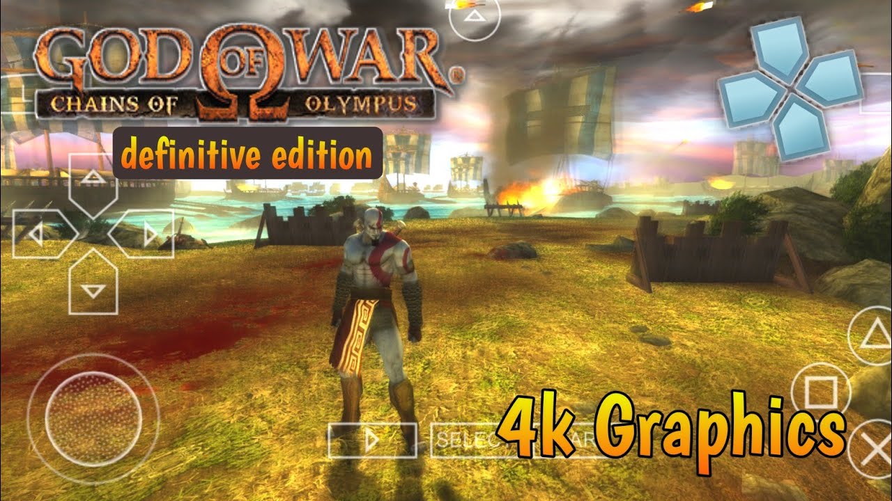 God Of War: Chains Of Olympus PSP Mod Textures PPSSPP